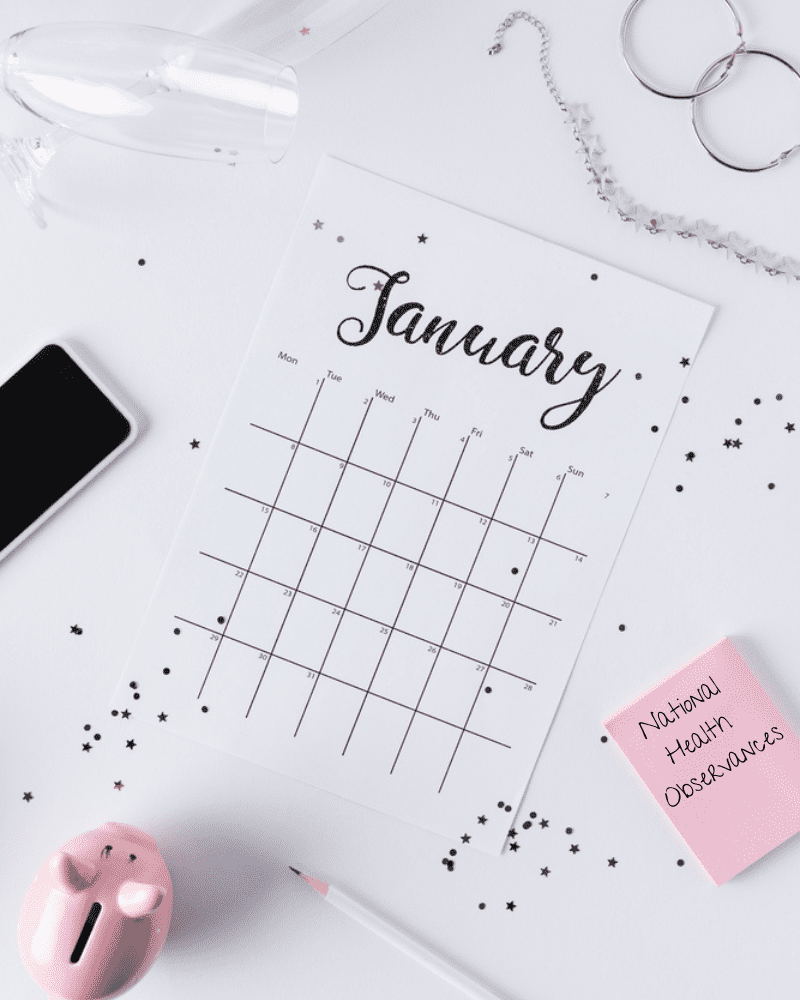 5 Health Observances To Code For The Month Of January Lessons In Coding